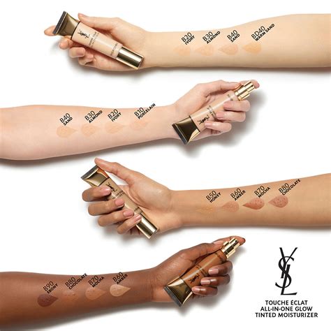 ysl all-in-one glow foundation review|ysl touche eclat colour chart.